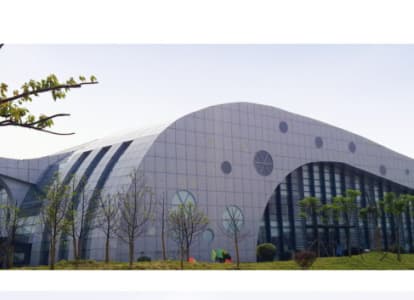宝鸡会议中心外景网架工程